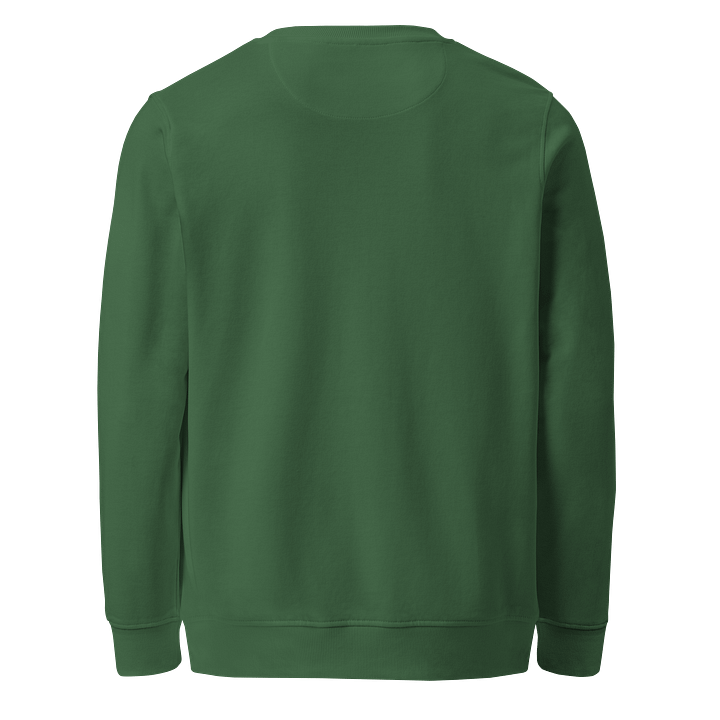 Hungarian Green Floral Bliss Organic Sweatshirt product image (2)