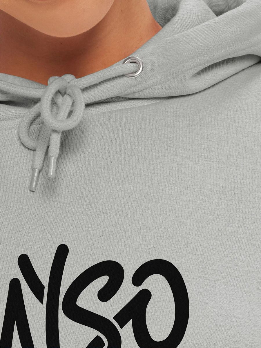 MYSO Grey Hoodie with Black Solo Logo product image (7)