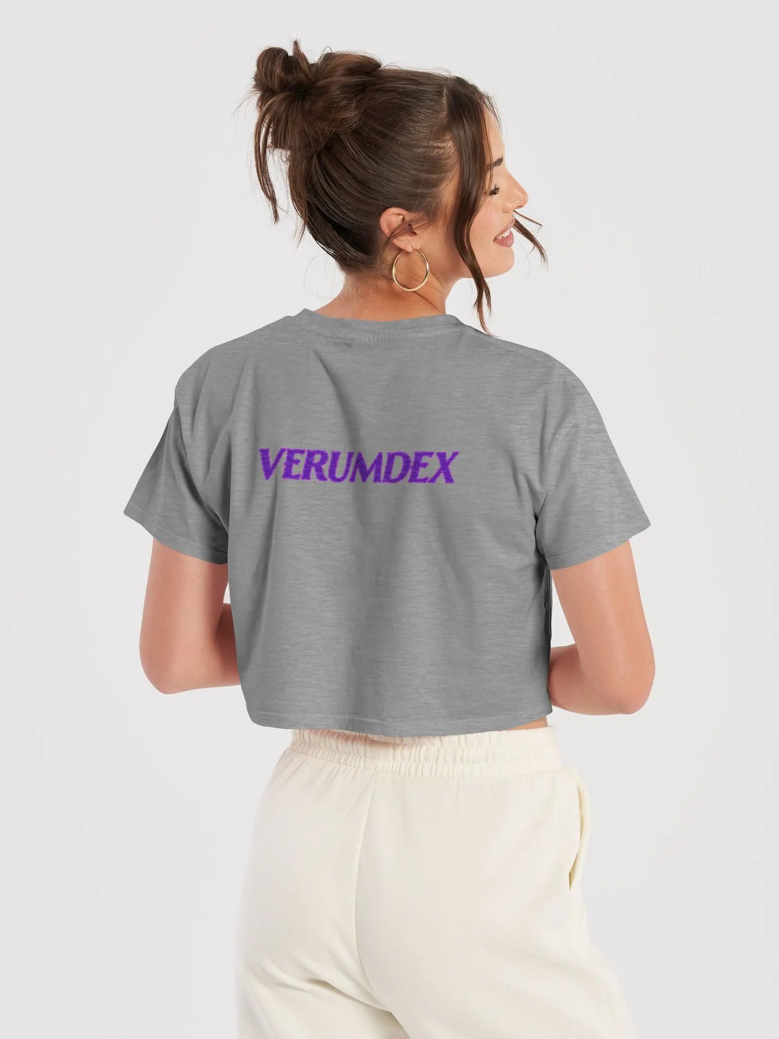 Crop Top - Purple Logo product image (15)