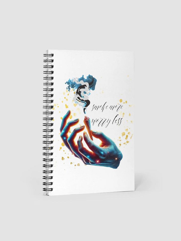 420 smoke more, worry less notebook product image (1)