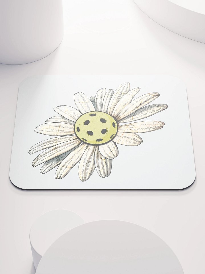Flower Daisy Pickleball Mouse Pad product image (2)