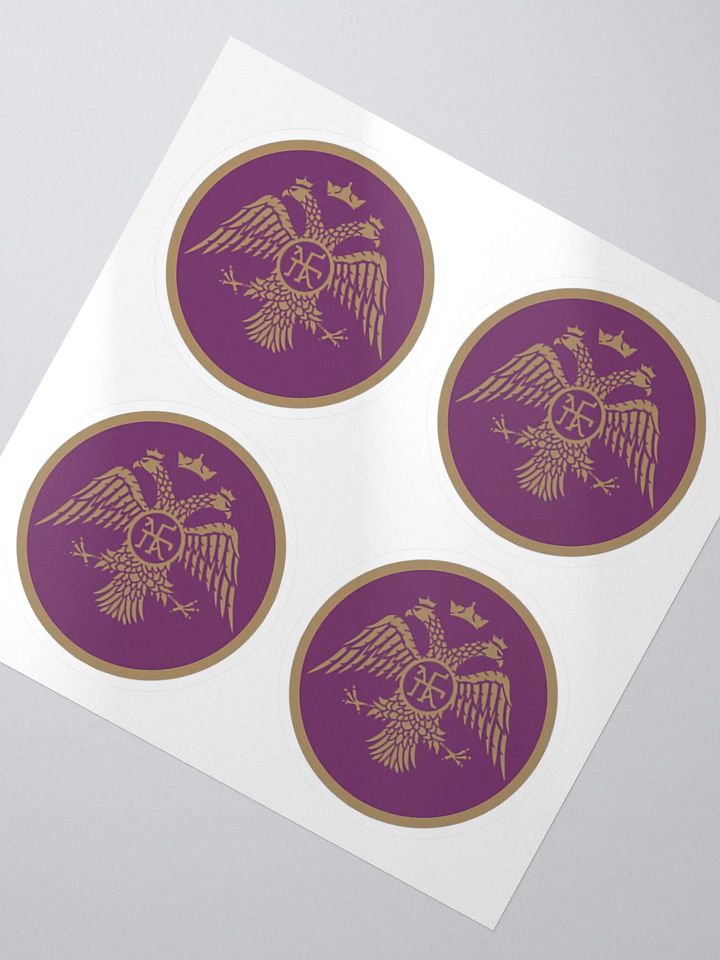 ΑΥΤΟΚΟΛΛΗΤΑ ΜΕ ΤΟ ΣΗΜΑ ΤΗΣ BYZANTIUM OF CARDIFF product image (2)