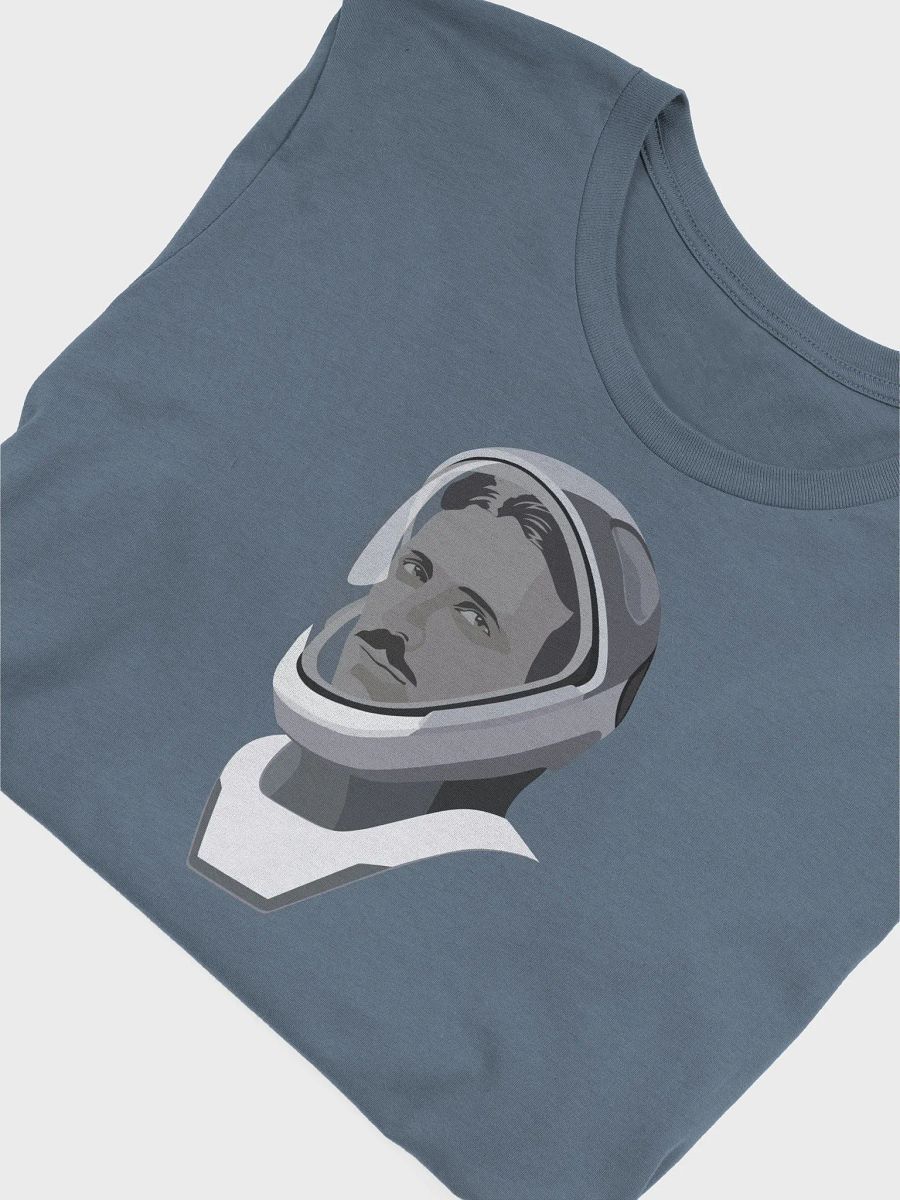 Nikola Tesla Starman Short Sleeve T-Shirt product image (4)