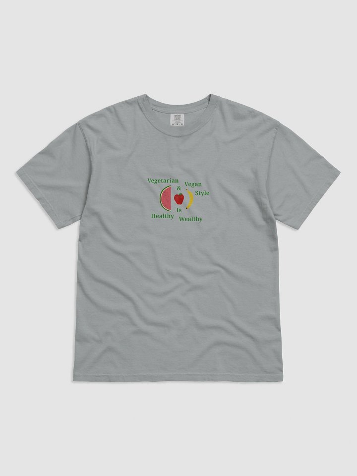 Healthy & Wealthy Vegan T-Shirt product image (1)