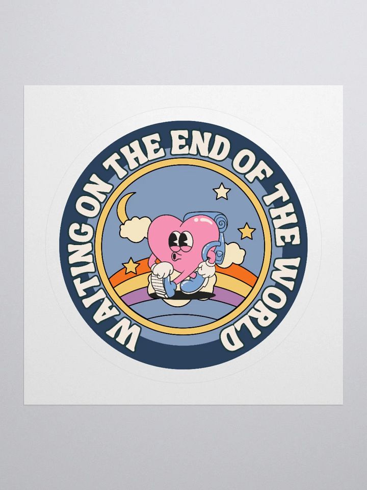 Apocalyptic Love Sticker product image (3)