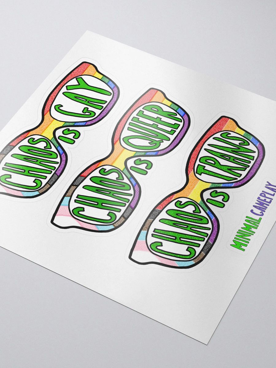Chaos Your Way - Tiny Sticker Sheet product image (3)