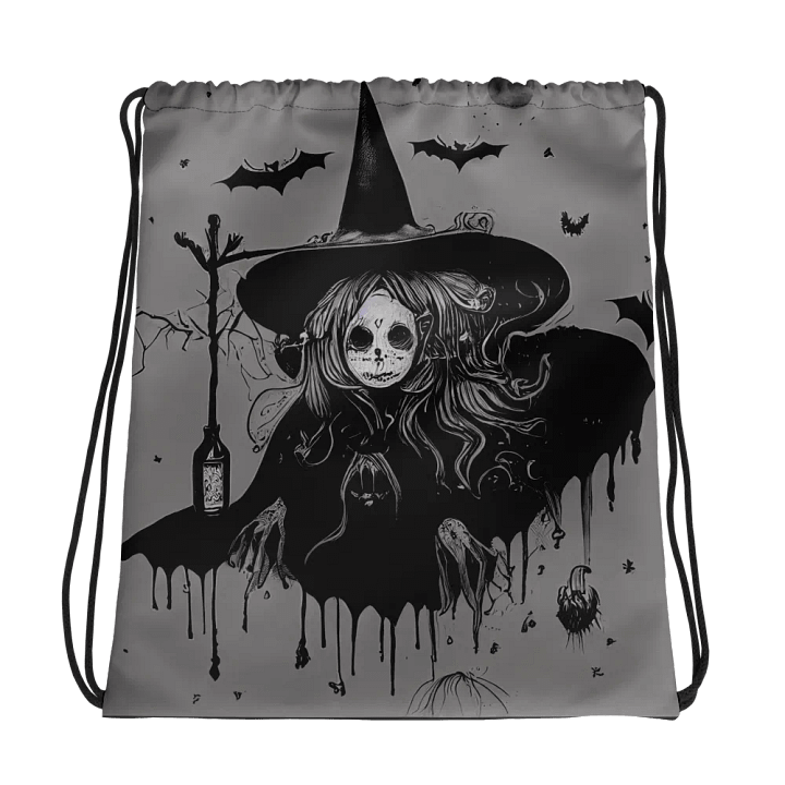 Shadowy Sorcery Drawstring Bag product image (1)