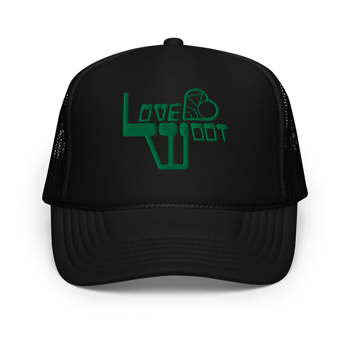 LoveWooT Trucker (green logo) product image (1)
