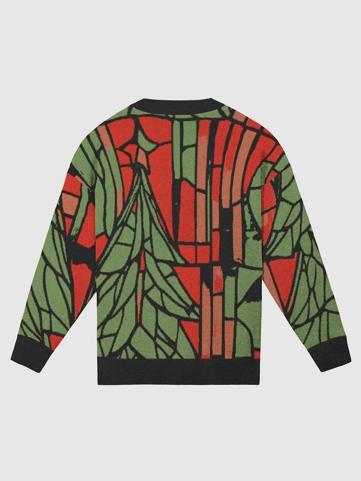 Abstract Christmass Tree Relaxed Fit Sweater (Exclusive) product image (7)