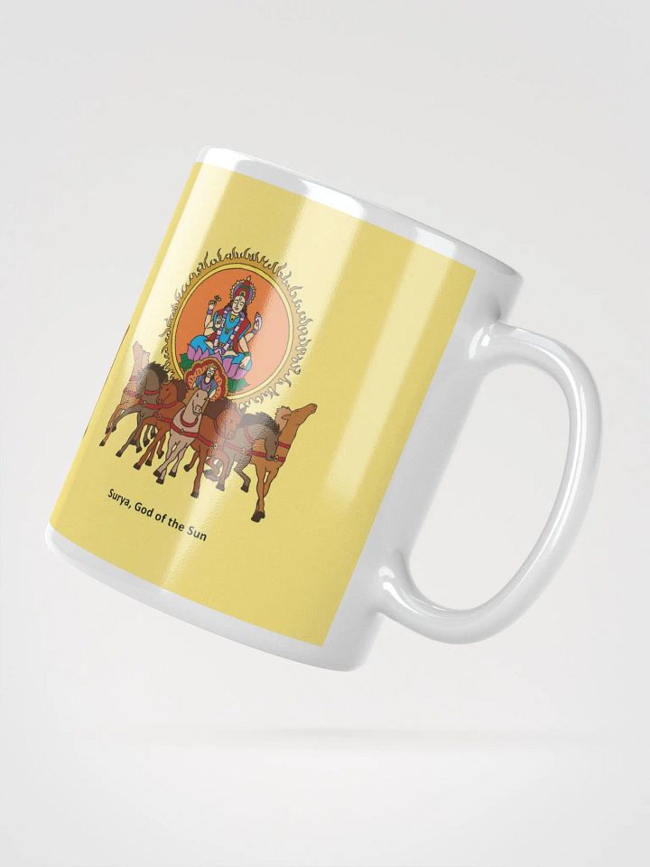 Surya God of the Sun Mug (Yellow) product image (4)