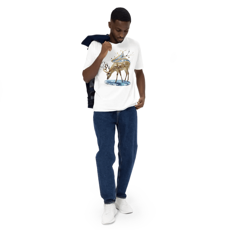 Goldish Deer T shirt product image (5)