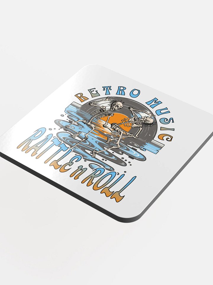 Retro Music Rattle n Roll Coasters Set product image (1)