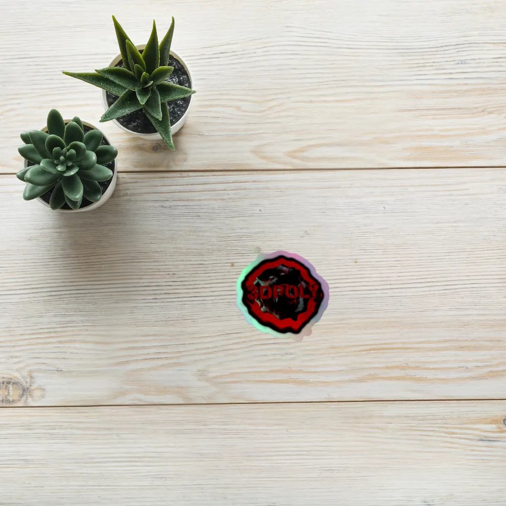 3DPOLY HOLO STICKER CUSTOM DESIGN product image (10)
