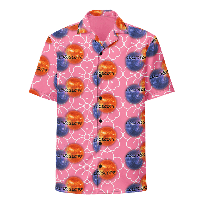 Logo Hawiian Shirt Pink product image (1)