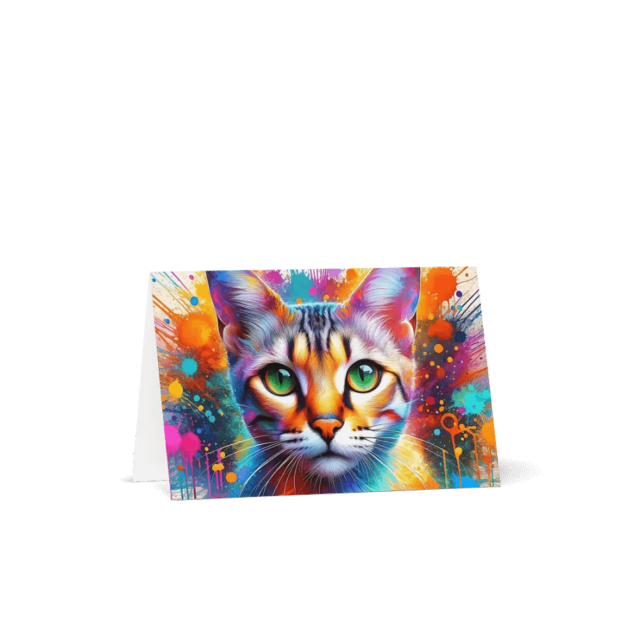 Greeting Card: Egyptian Mau product image (19)
