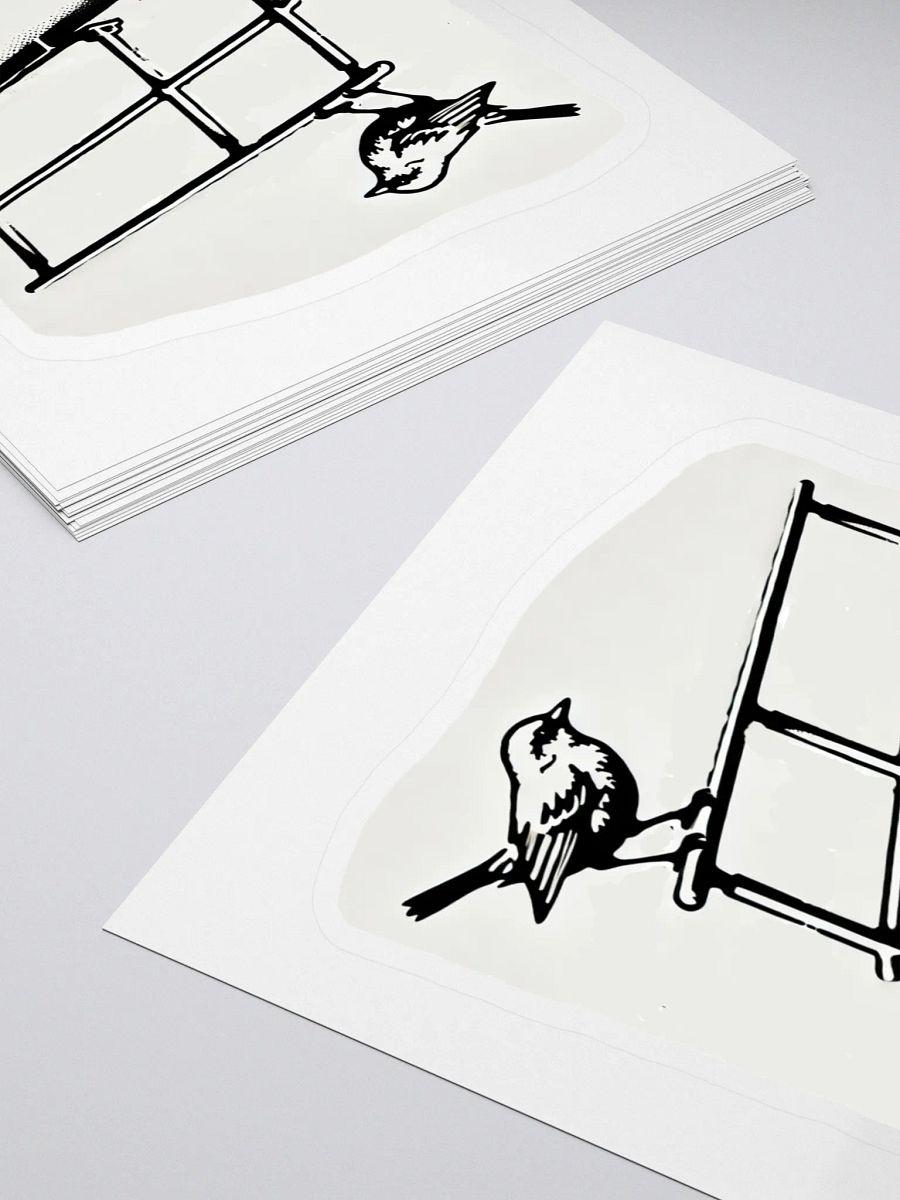 Railbird Vinyl Sticker (Indoor Use) product image (4)