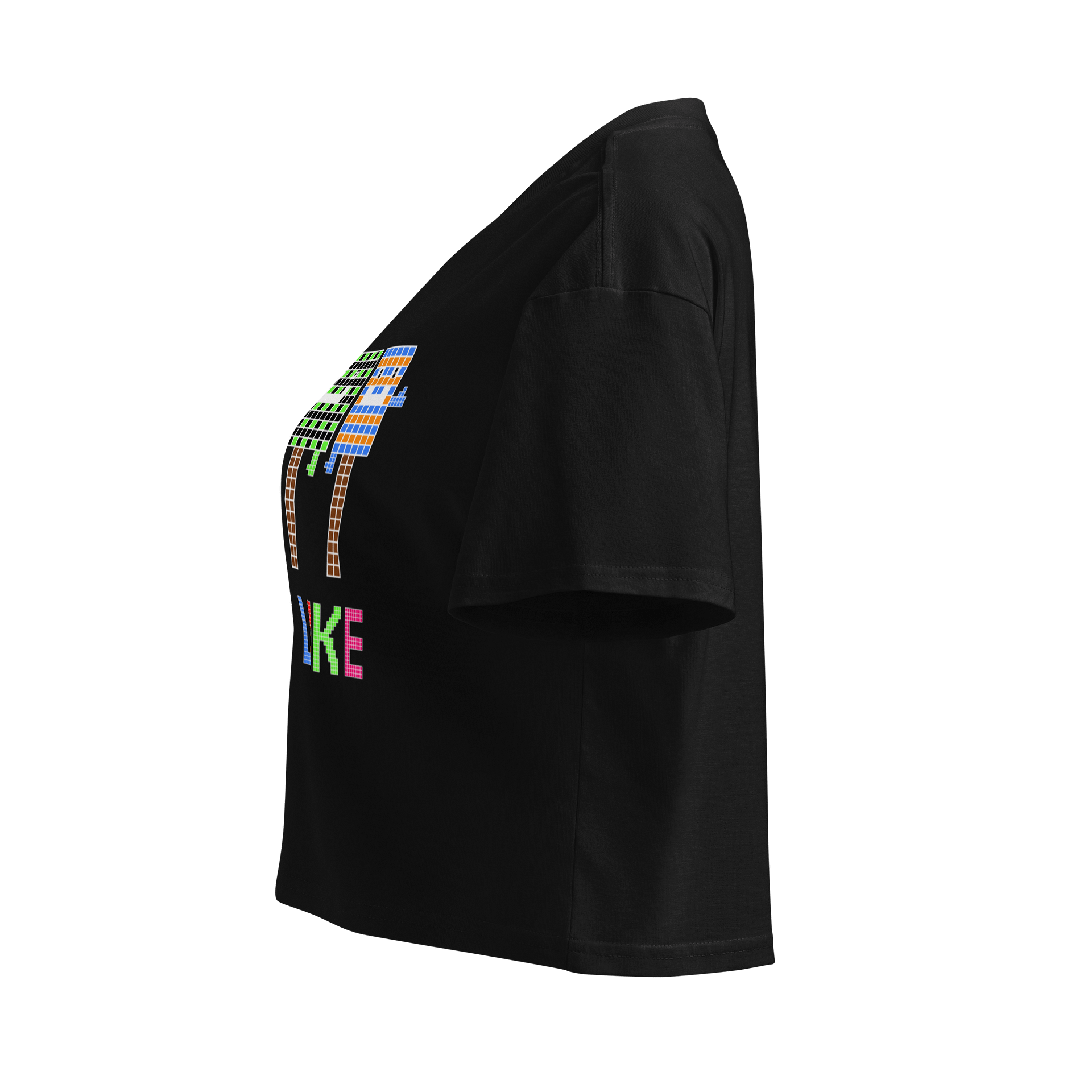 Pixelated Popsicle Party Crop Top product image (10)