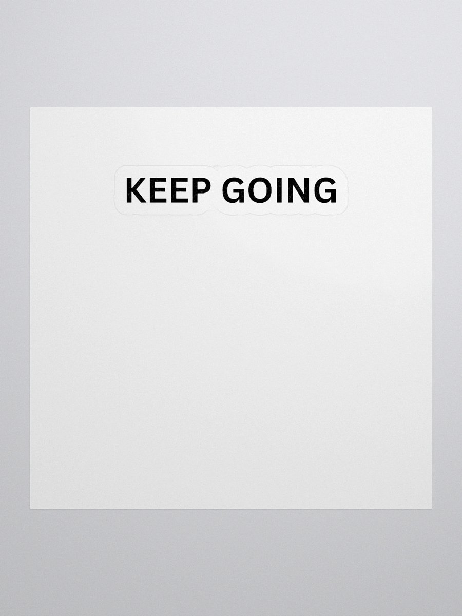 Keep Going Sticker product image (1)