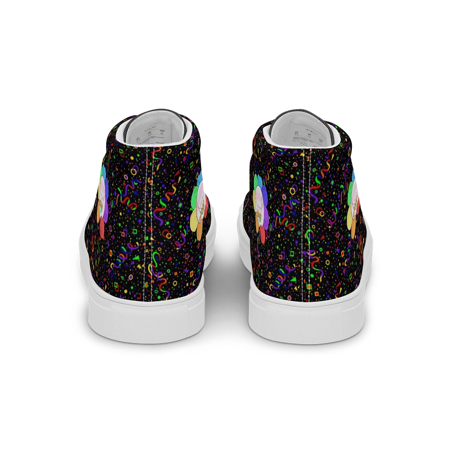 Black Arcade and White Flower Sneakers product image (3)