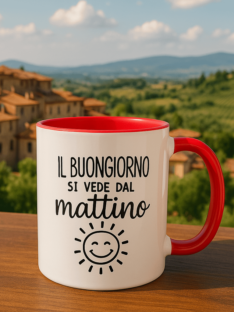 Good Morning Italy Mug (100% Ceramic) product image (1)