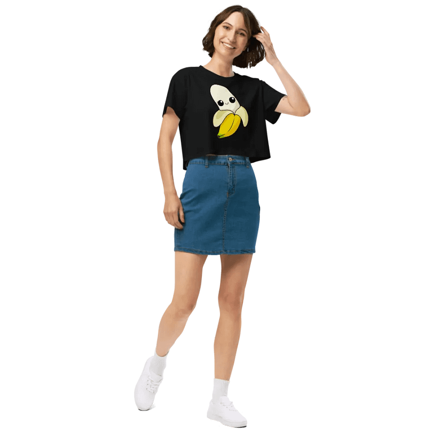 Peel Me Up Banana Women's Crop Top product image (5)