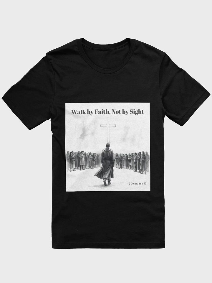 Christian Walking in Faith Tee – Inspirational Scripture T-Shirt product image (1)