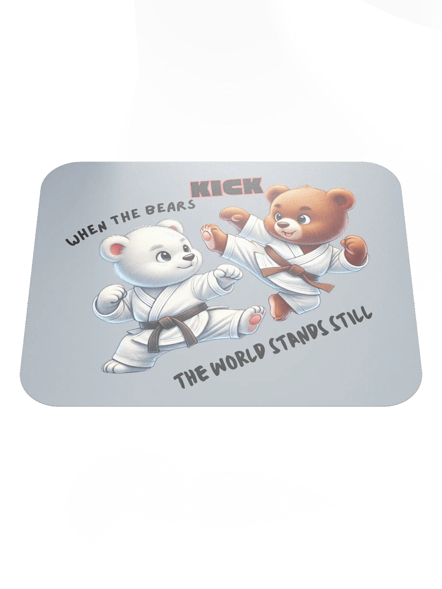 Taekwondo Bears Mouse Pad product image (7)