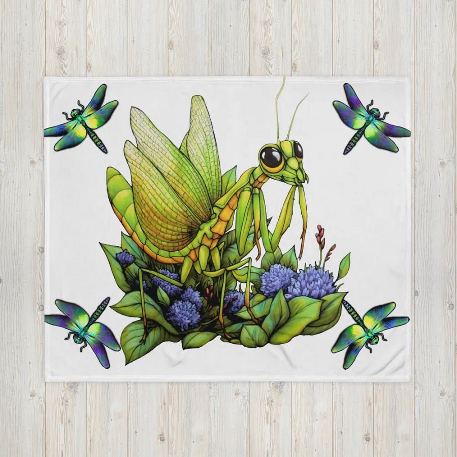 Mantis jetée/throw blanket product image (5)