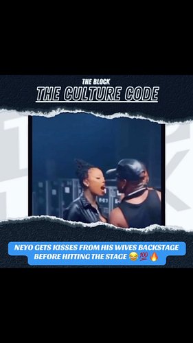 Neyo’s 3 Polyamorous Wives Share Pre-Performance kisses:Atlanta, USA: R&B singer Ne-Yo was caught on camera receiving kisses ...
