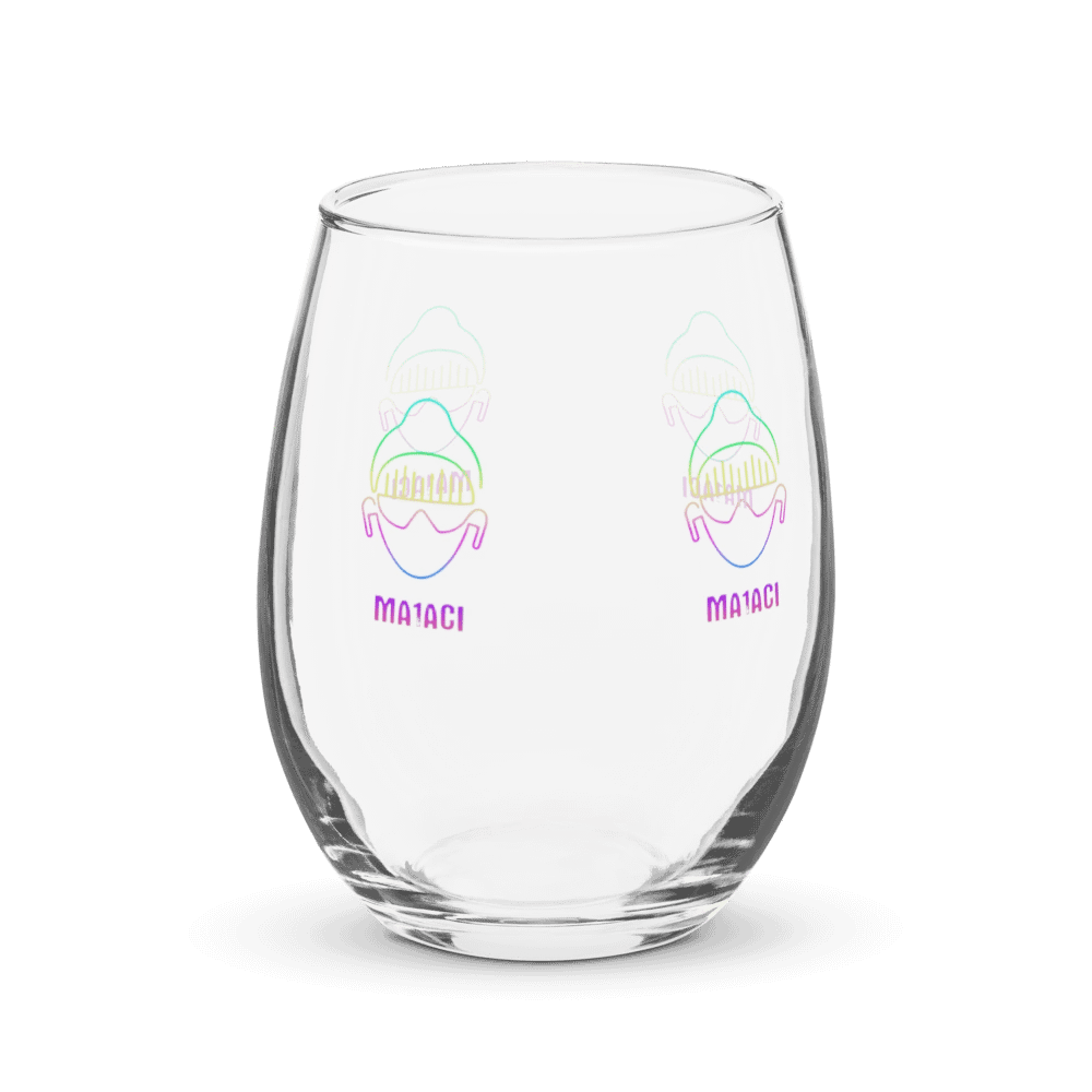 Ma1aci Beats Stemless Wine Glass product image (3)