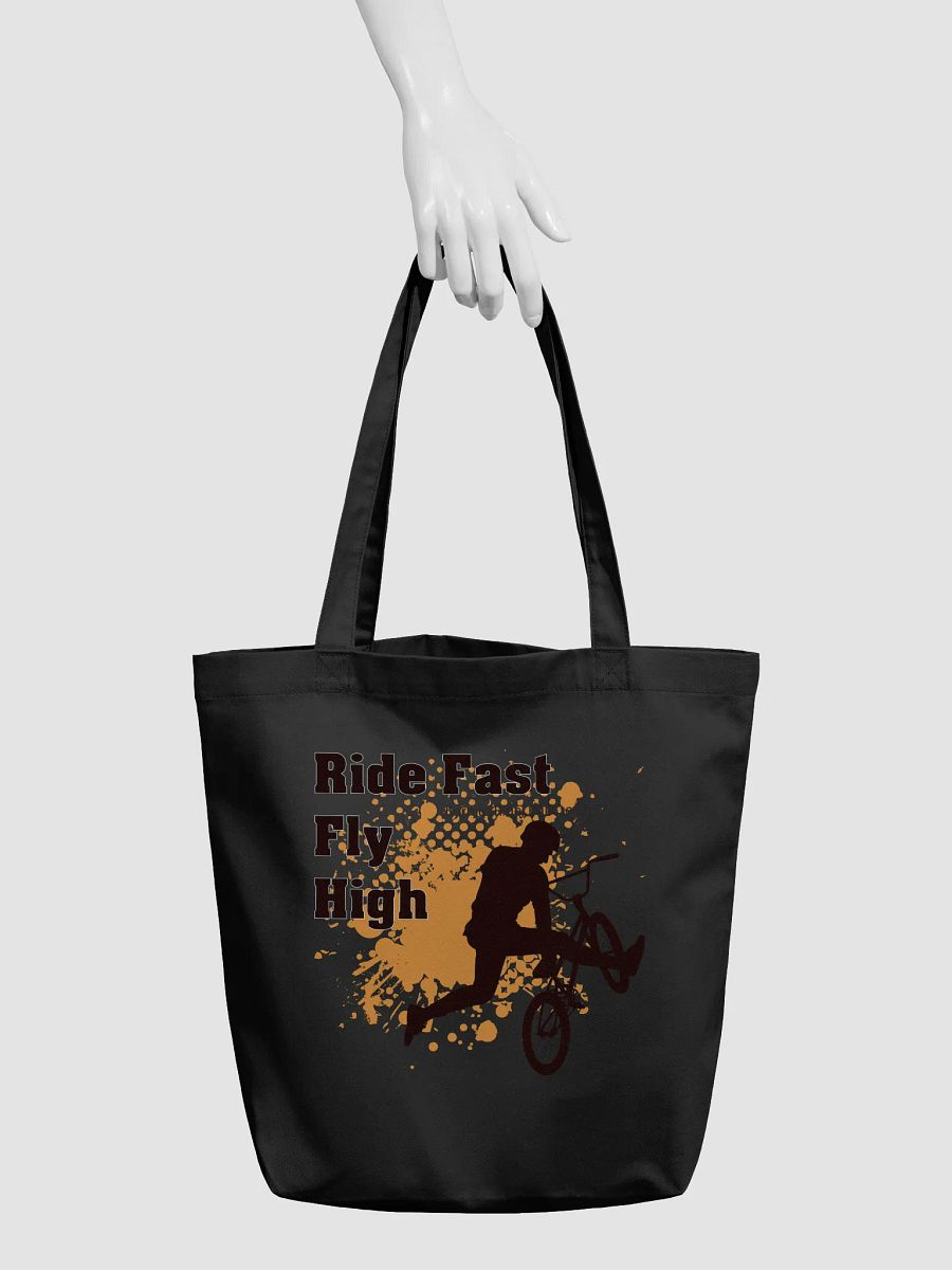 Ride Fast, Fly High Eco Tote Bag product image (5)