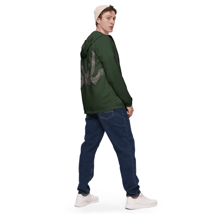 Green Anchor Windbreaker product image (12)