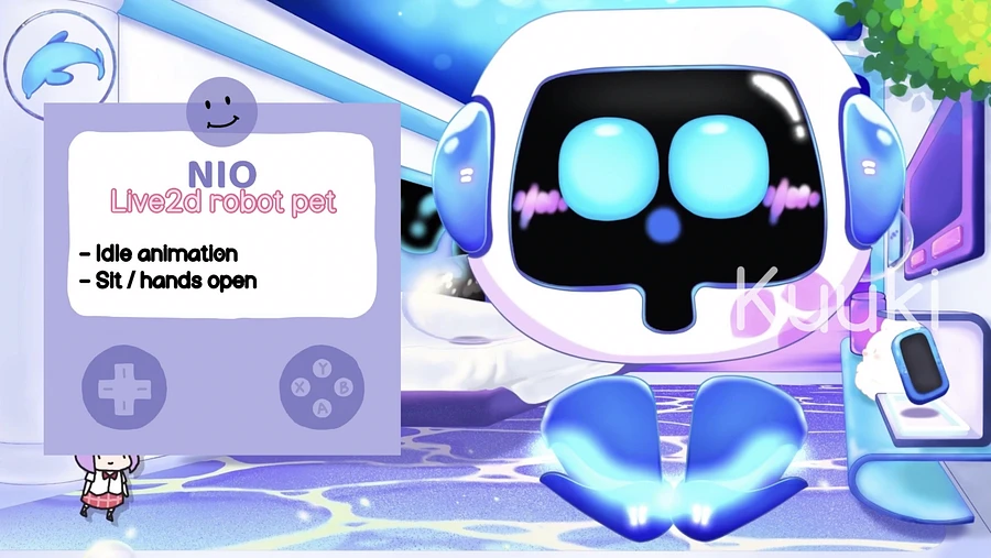 [Robot Vtuber Avatar] Nio 🍀 product image (7)