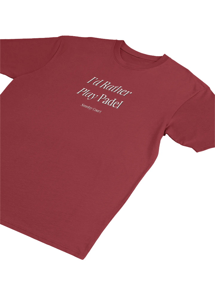 I Rather Play Padel — Premium Tee product image (6)