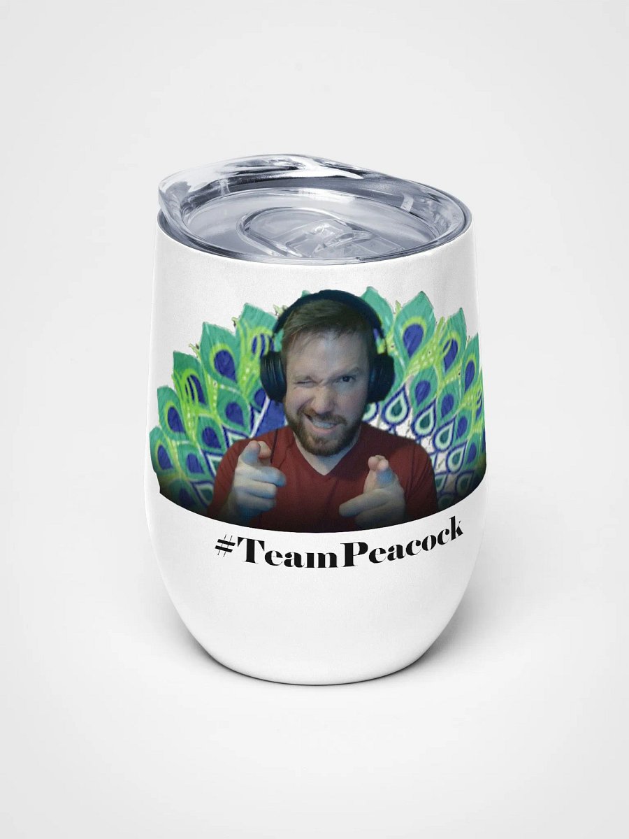 #TeamPeacock Wine Timbler product image (5)