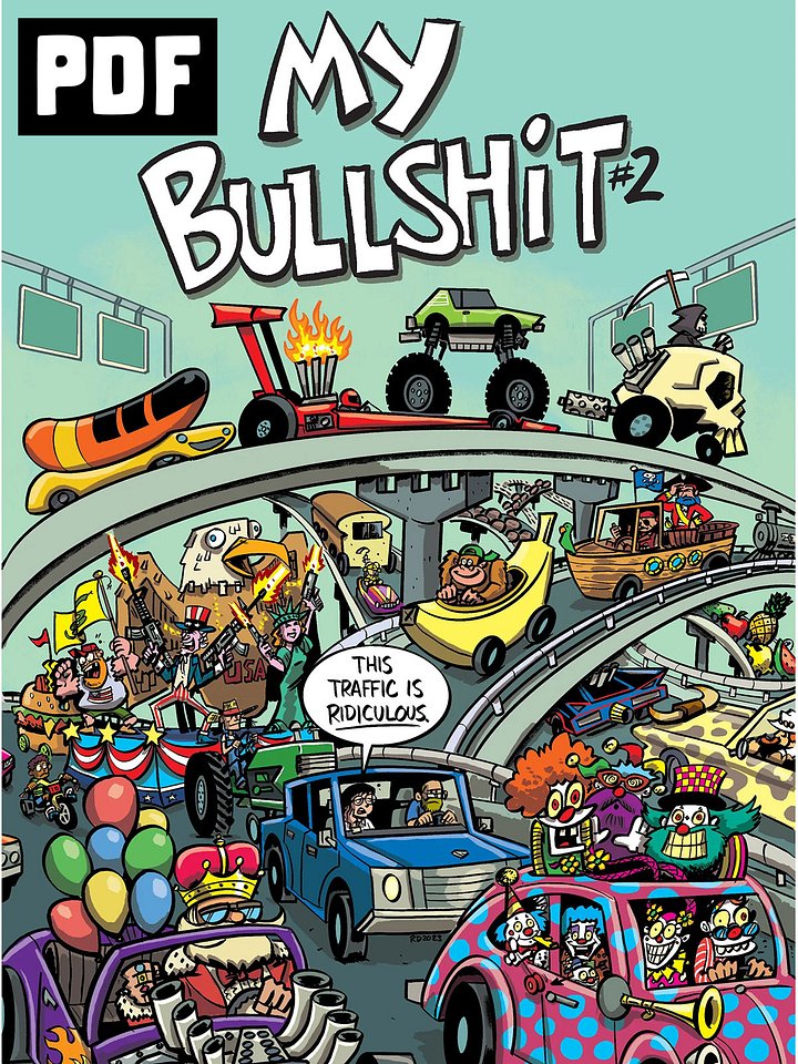 My Bullshit #2 digital product image (1)