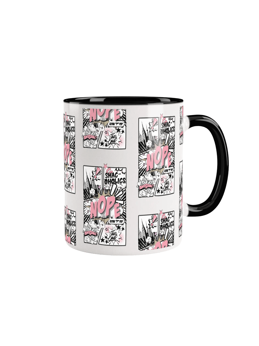 Shac-oholics Comic Blast Mug- Pink 
