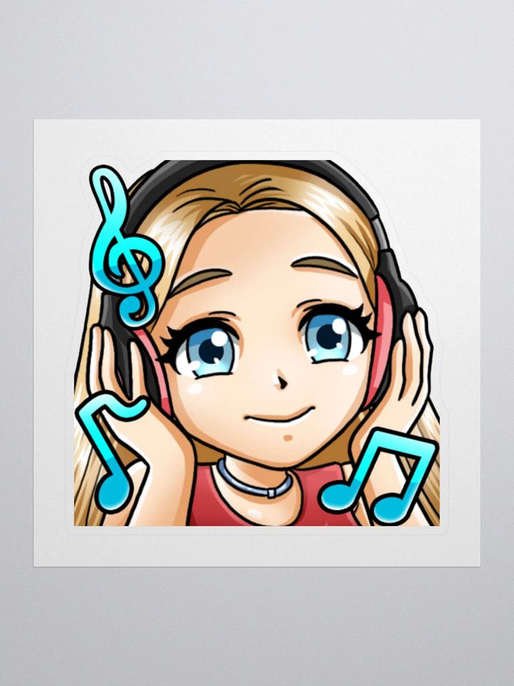 Fleur Music Emote Sticker product image (1)