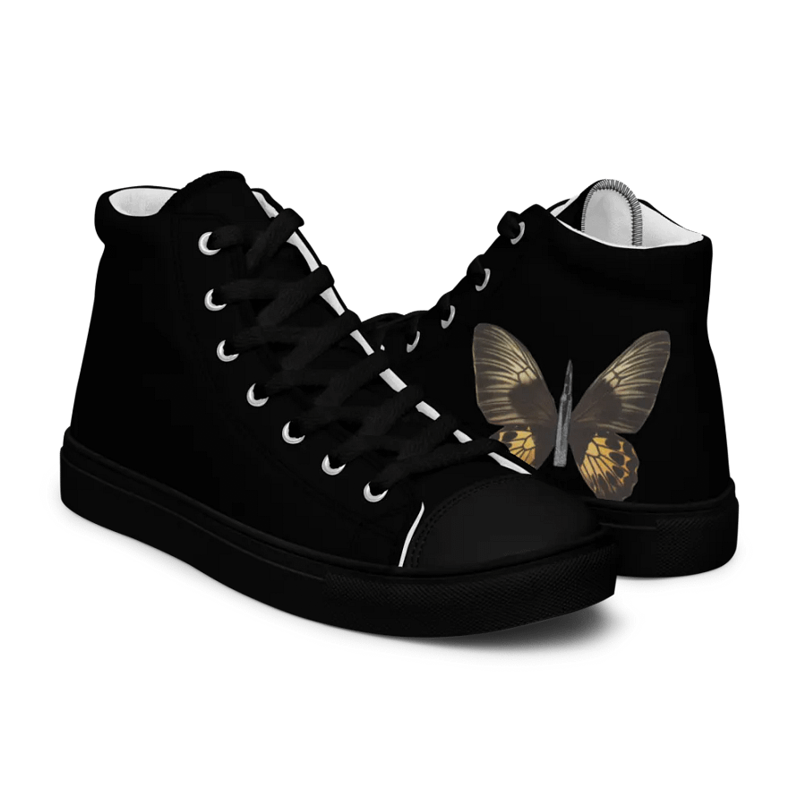On The Wings Of A Butterfly Canvas Shoes product image (7)