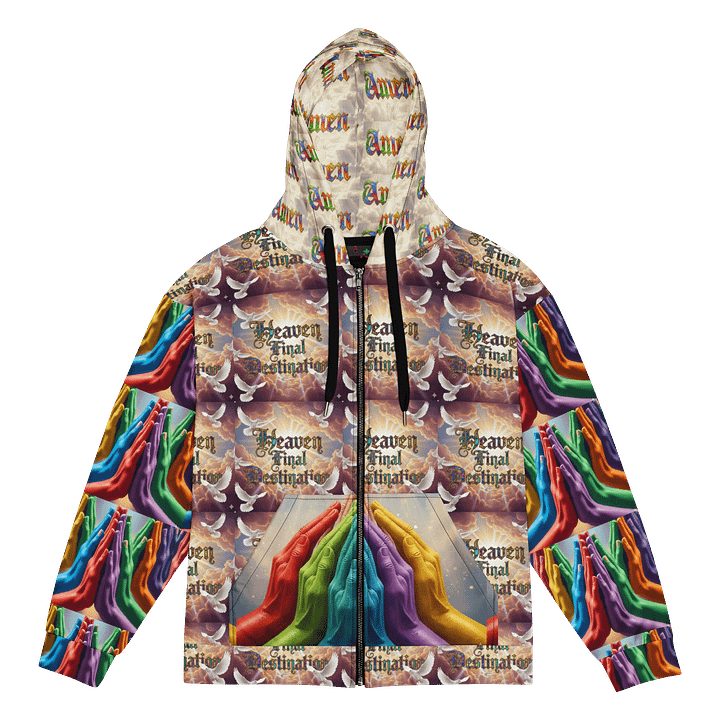 Praise God Unisex Zipper Hoodie For The Fall By Chilly P & D.C.E.L. product image (1)