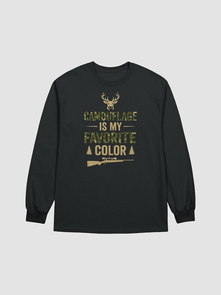 Long Sleeve Camo Shirt – Camouflage Is My Favorite Color product image (1)