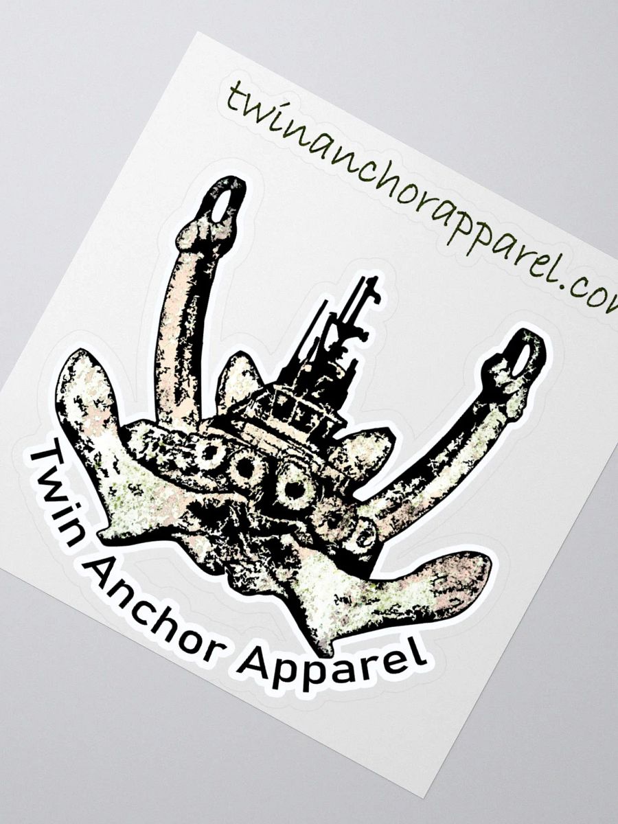 Twin Anchor Logo Kiss Cut Stickers product image (7)