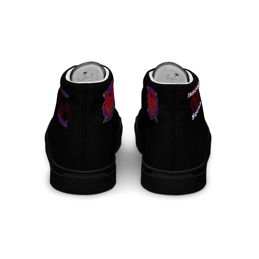 Women's Black Insomnia Squad Canvas Hi-Tops product image (5)