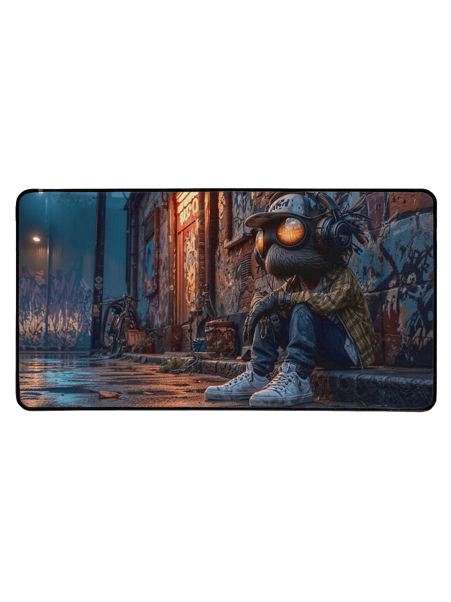 Headspace Drift | Psybient Street Scene Deskpad product image (1)