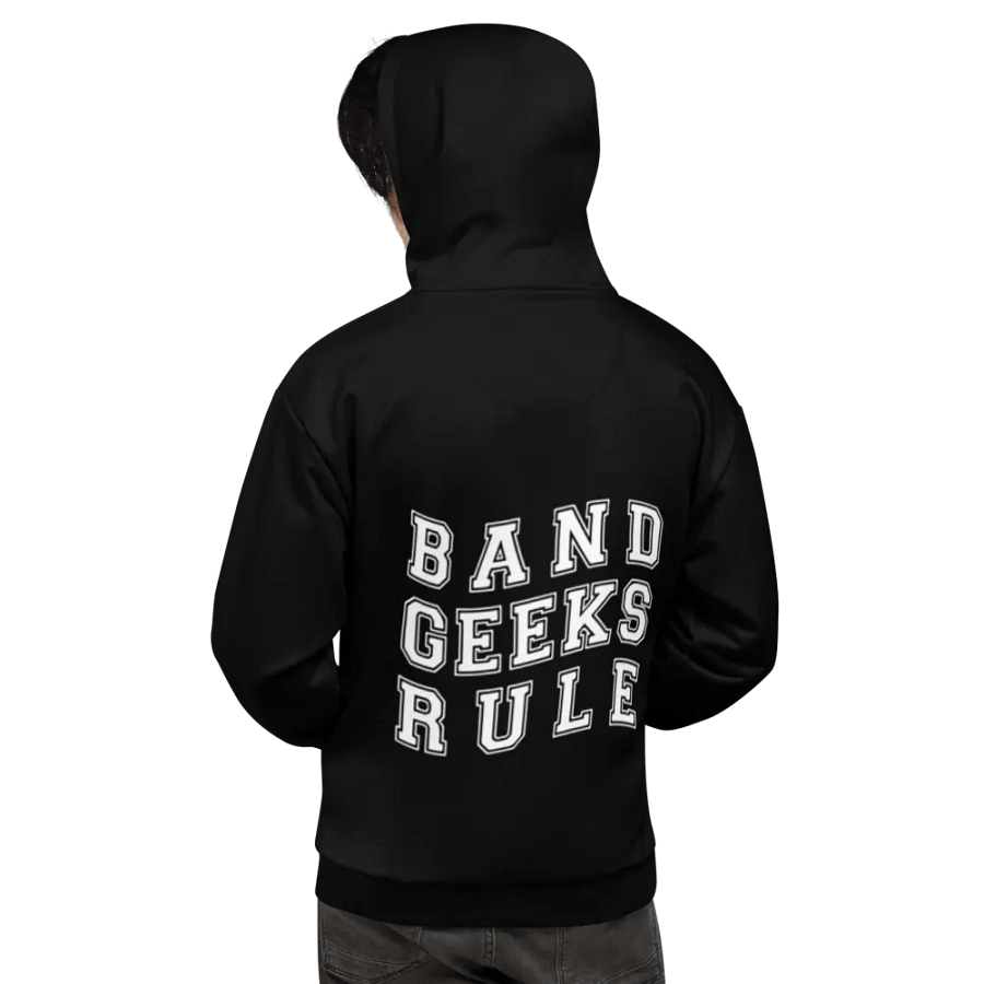 Band Geeks Rule Hoodie | Black product image (3)