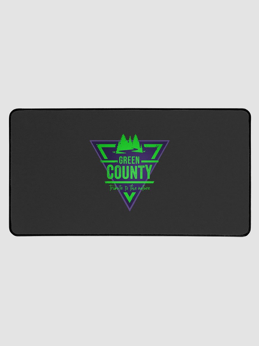 Desk Mat - Charcoal/Green/Purple product image (1)