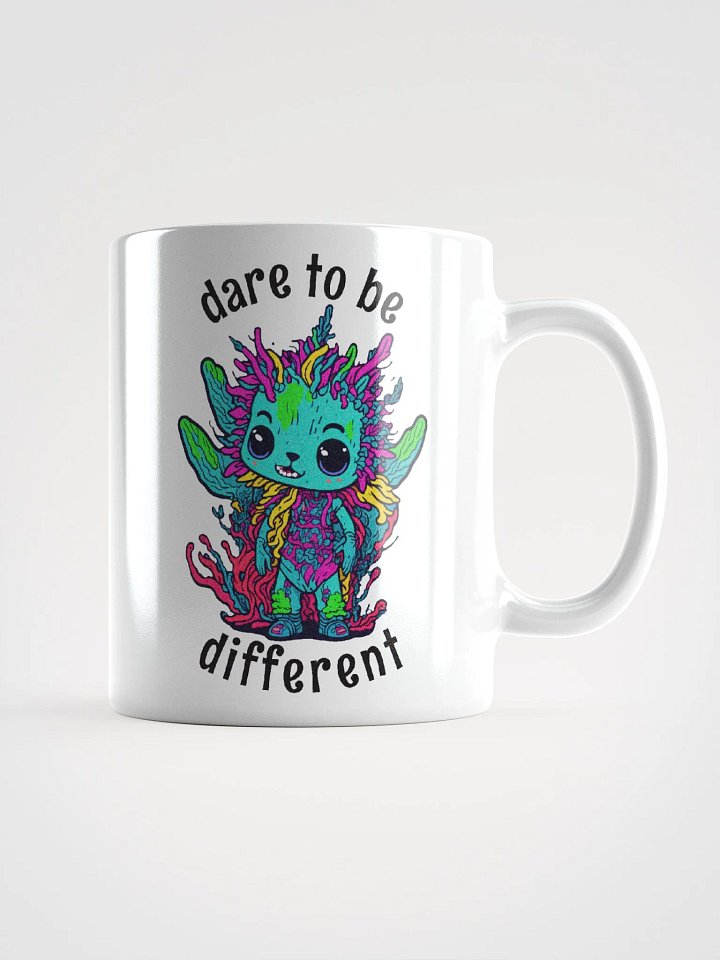 Quirky Misfits Graphic | White Coffee Mug | Dare To Be Different product image (2)