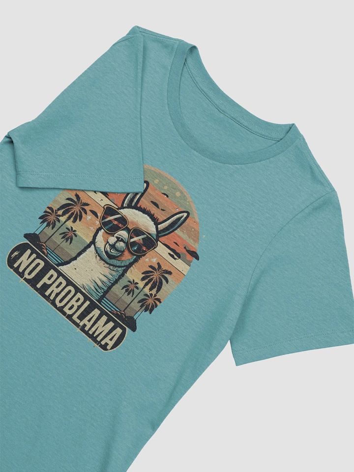 Chill Llama: Sunset Saga Women's Tee product image (1)