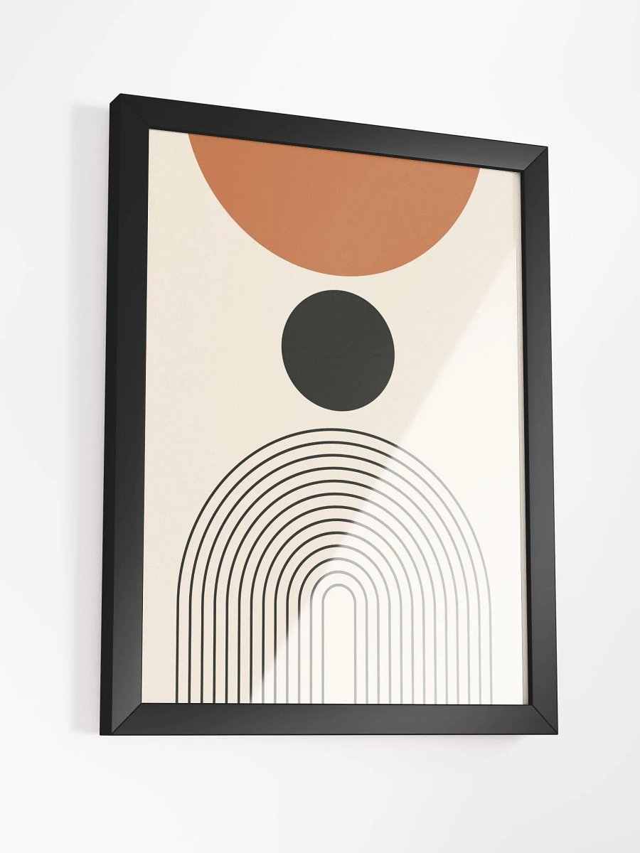 Abstract Harmony Framed Matte Poster product image (26)