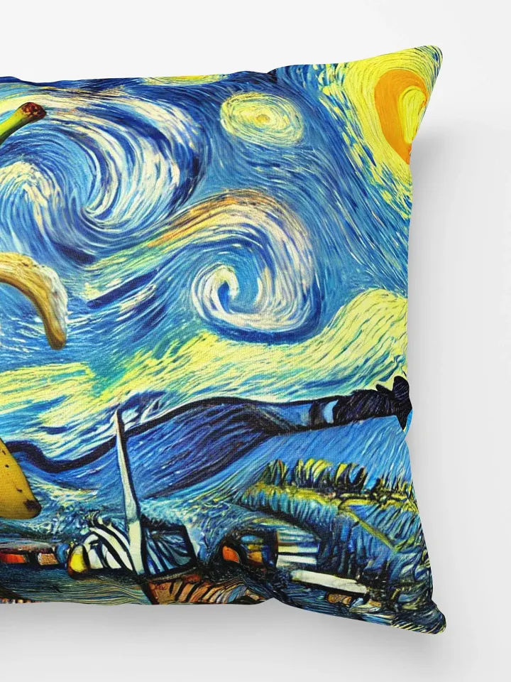 🛋️ Velvet Underground & Nico – Van Gogh-Inspired 18x18 Pillow product image (2)